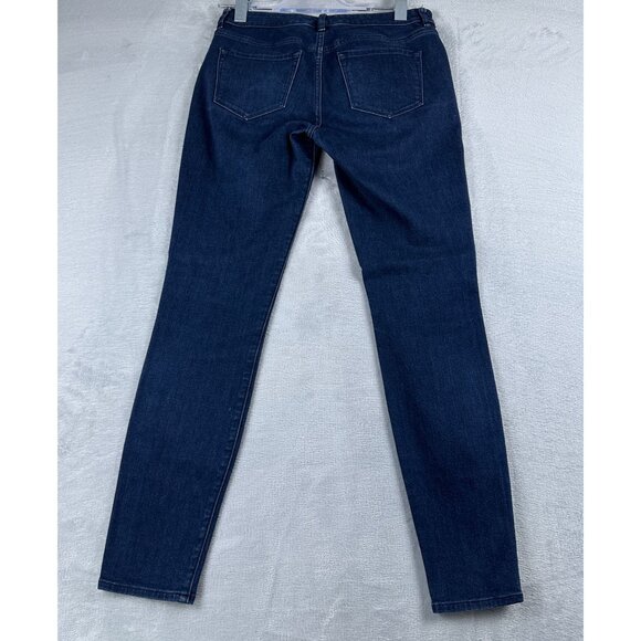 Tahari Skinny Jeans Womens Size 2 Low Rise Dark Wash Denim Stretch Blue - Picture 2 of 13